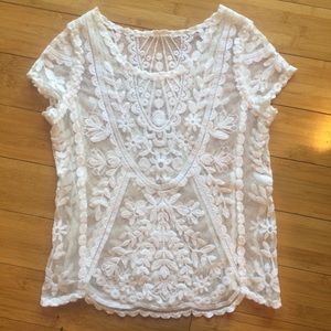 Boho lace top